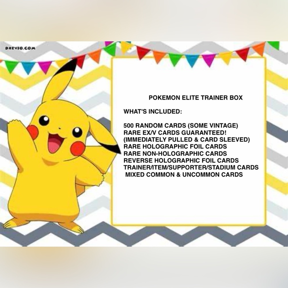 500 POKEMON CARDS IN ELITE TRAINER BOX - Picture 7 of 13